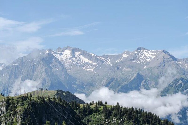 Foto van Appartement in Frankrijk met bergzicht - Vakantiehuis in HUEZ - 
