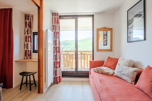 Foto van Appartement in Frankrijk met bergzicht - Vakantiehuis in HUEZ - 