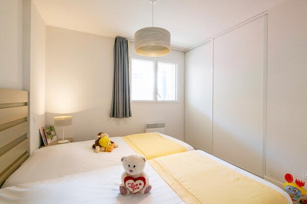Foto van Duplex aan zee in Biscarrosse - Vakantiehuis in Biscarrosse - BedRoom