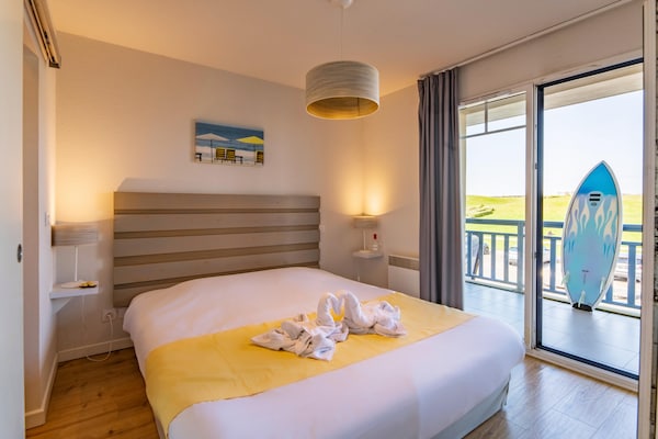 Foto van Duplex aan zee in Biscarrosse - Vakantiehuis in Biscarrosse - BedRoom