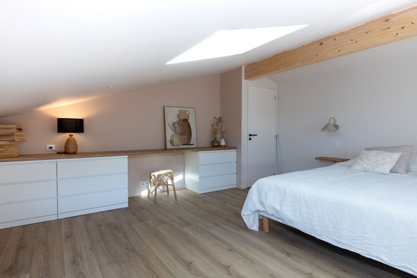 Foto van Een houten huis met bioklimaat op het platteland - Vakantiehuis in Messanges - Untagged