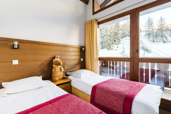Foto van Alpine duplexwoning voor zes personen - Vakantiehuis in Saint-Lary-Soulan - BedRoom