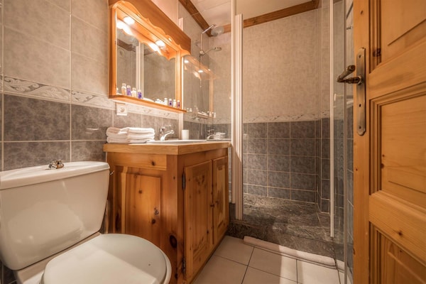 Foto van Chalet in Val d'Isère bij Skibus - Vakantiehuis in Val d'Isère - BathRoom