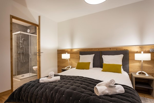 Foto van Appartement in Plagne 1800 met Ski-in/Ski-out - Vakantiehuis in Macot La Plagne - BedRoom