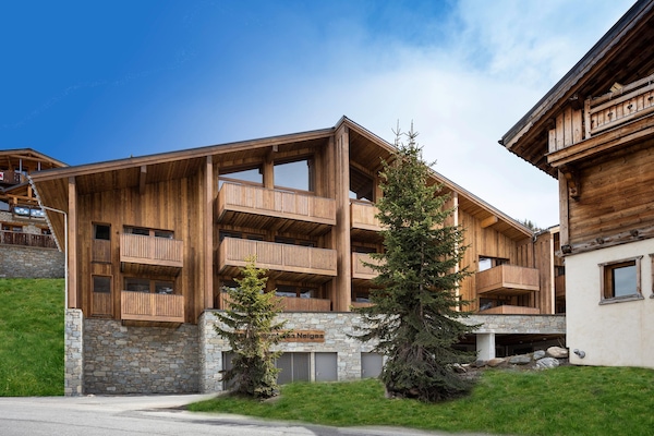 Foto van Appartement in Plagne 1800 met Ski-in/Ski-out - Vakantiehuis in Macot La Plagne - ExteriorSummer