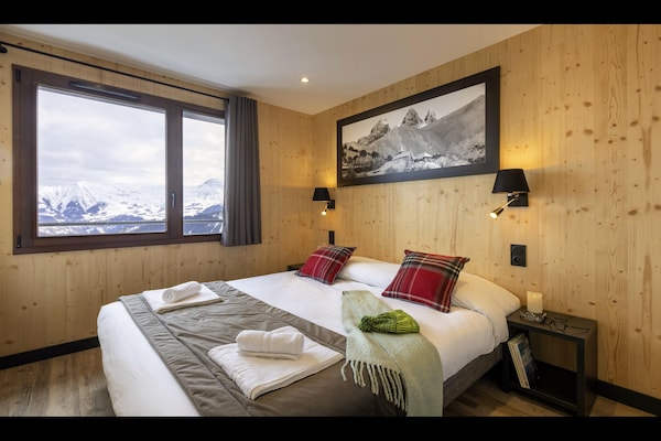 Foto van Appartement in Frankrijk met Sauna & Zwembad - Vakantiehuis in Villarembert - BedRoom