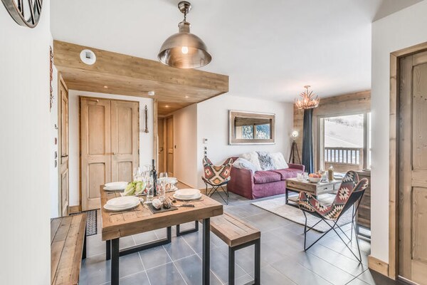 Foto van Appartement in Tignes met uitzicht op de Mont Blanc - Untagged