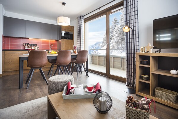 Foto van Huisdiervriendelijk Alpenverblijf - Vakantiehuis in Hauteluce - DiningRoom