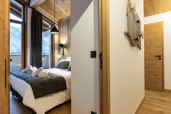 Foto van Appartement in La Chapelle bij Skilift - Vakantiehuis in la Chapelle dabondance - Landing
