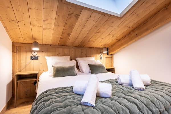 Foto van Appartement in La Chapelle bij Skilift - Vakantiehuis in la Chapelle dabondance - BedRoom