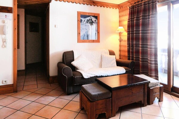 Foto van Appartement met 3 slaapkamers - Vakantiehuis in CHAMONIX MONT BLANC - LivingRoom