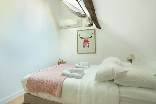 Foto van Charmant appartement in het centrum van Parijs met terras - 