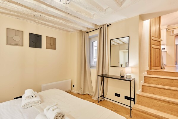 Foto van Geweldig appartement in het centrum van Parijs - Vakantiehuis in Paris - BedRoom