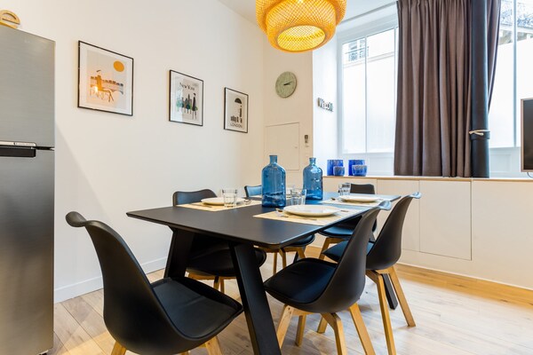 Foto van Elegant appartement - 2BD/6P - Hôtel de Ville - Vakantiehuis in Paris - 