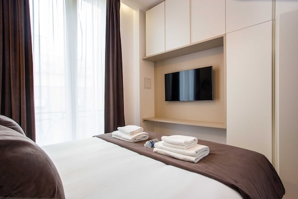 Foto van Elegant appartement in Parijs - Vakantiehuis in Paris - BedRoom