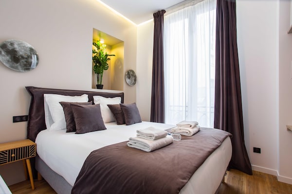 Foto van Elegant appartement in Parijs - Vakantiehuis in Paris - BedRoom