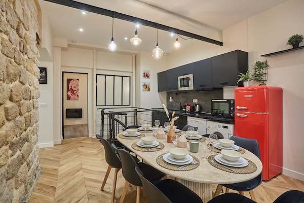 Foto van Subliem appartement in het hart van Parijs 10 personen - DiningRoom