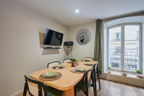 Foto van Elegant appartement met airconditioning - Centrum van Parijs - Untagged