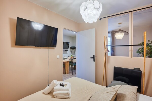 Foto van Elegant appartement met airconditioning - Centrum van Parijs - Untagged