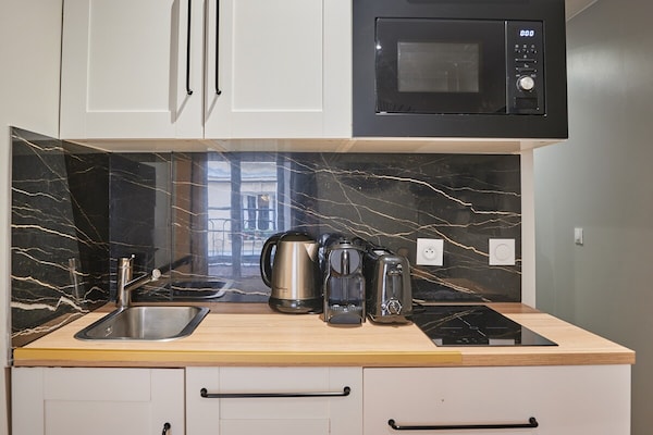 Foto van Elegant appartement met airconditioning - Centrum van Parijs - Untagged