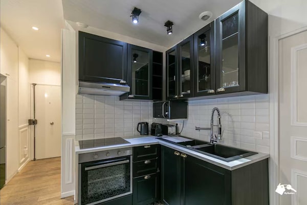 Foto van Duplex appartement met 2 slaapkamers en 6 plaatsen vlakbij de Moulin Rouge. - Untagged