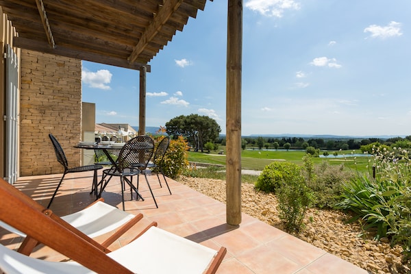 Foto van Rustig verblijf nabij Luberon - Vakantiehuis in Saumane de Vaucluse - TerraceBalcony