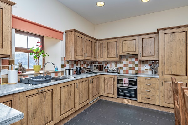 Foto van Cottage bij Cardigan Bay met Bubbelbad - Vakantiehuis in Talybont - Kitchen