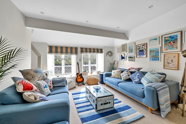 Foto van Estuarium Uitzicht Fowey Cottage voor 6 personen - Vakantiehuis in Fowey - LivingRoom