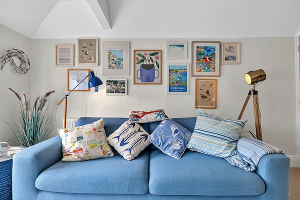 Foto van Estuarium Uitzicht Fowey Cottage voor 6 personen - Vakantiehuis in Fowey - LivingRoom