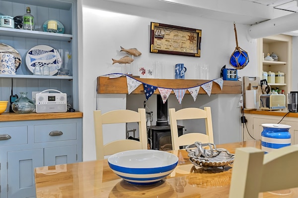Foto van Estuarium Uitzicht Fowey Cottage voor 6 personen - Vakantiehuis in Fowey - DiningRoom