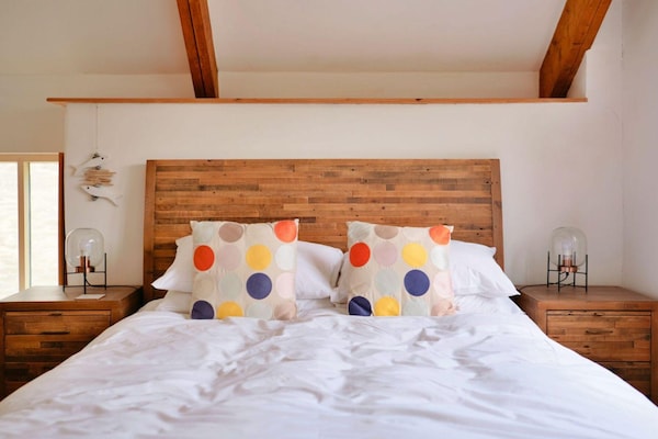 Foto van Dorpshuis met uitzicht op zee - Vakantiehuis in Portloe - BedRoom