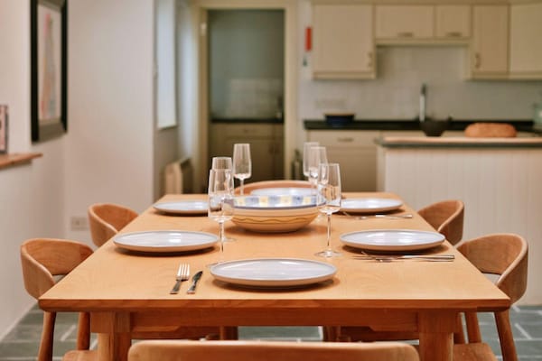 Foto van Dorpshuis met uitzicht op zee - Vakantiehuis in Portloe - DiningRoom