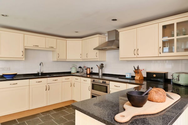 Foto van Dorpshuis met uitzicht op zee - Vakantiehuis in Portloe - Kitchen