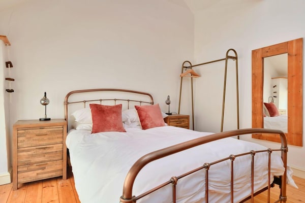 Foto van Dorpshuis met uitzicht op zee - Vakantiehuis in Portloe - BedRoom