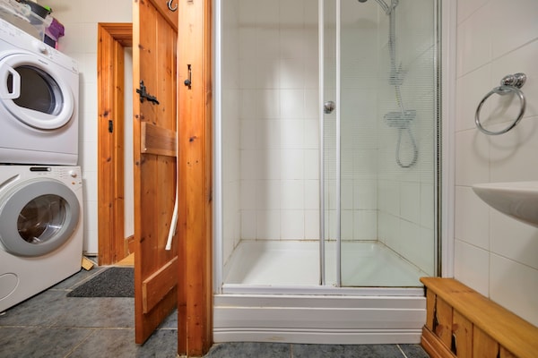 Foto van Georgisch Devon Huis met Bubbelbad - Vakantiehuis in Aberdaron - BathRoom