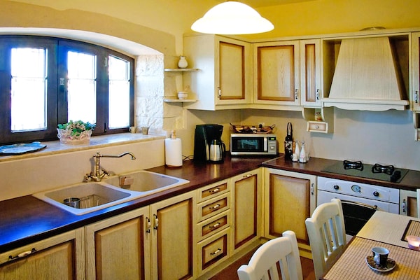 Foto van Kretaanse villa vlakbij het strand voor 10 - Vakantiehuis in Kondomari - Kitchen