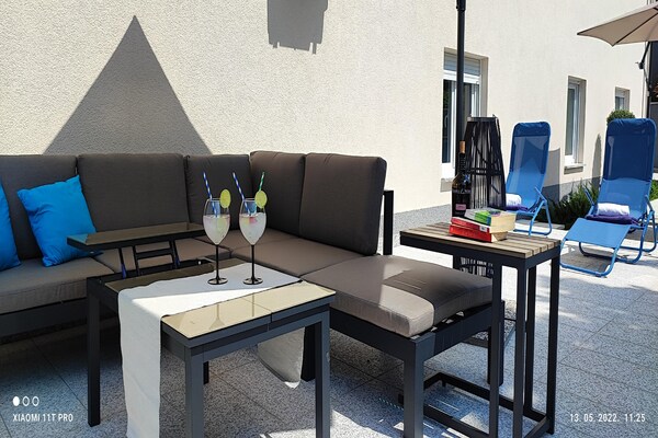 Foto van Appartement in Kroatië bij Adriatische kust - Vakantiehuis in Crikvenica - TerraceBalcony