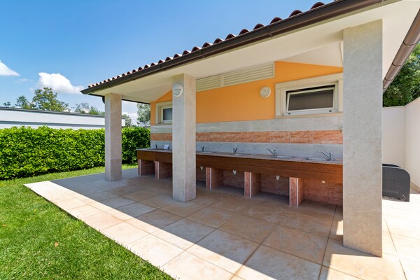 Foto van Stacaravan in Banjole bij Strand Centinera - Vakantiehuis in Banjole - Facilities