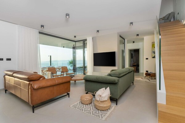 Foto van Luxe villa met sauna - Vakantiehuis in Labin - LivingRoom