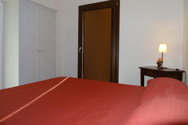 Foto van Appartement in Montefortino met gemeenschappelijk zwembad - BedRoom