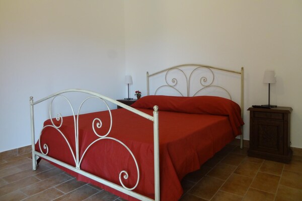 Foto van Appartement in Montefortino met gemeenschappelijk zwembad - BedRoom