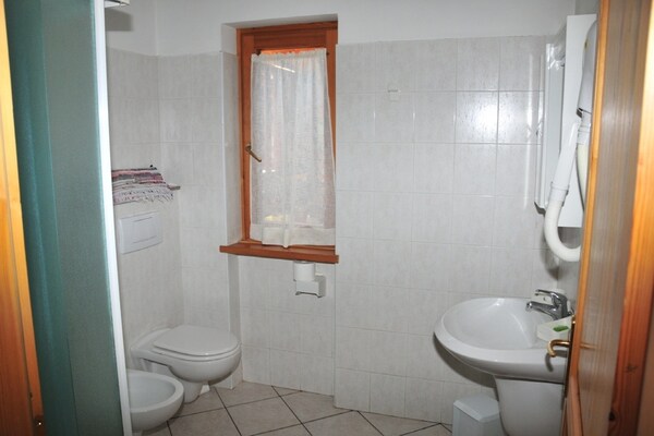 Foto van Appartement in Antey met Bergzicht - Vakantiehuis in Antey st. Andre - BathRoom