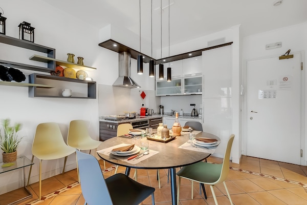 Foto van Appartement met uitzicht op het meer van Lugano. - Vakantiehuis in Porlezza - DiningRoom