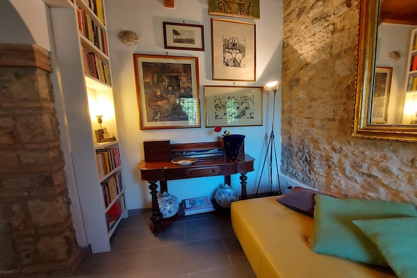 Foto van Vakantiehuis in Toscane bij Lucca - Vakantiehuis in Fiano Pescaglia - LivingRoom