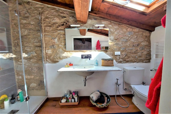 Foto van Vakantiehuis in Toscane bij Lucca - Vakantiehuis in Fiano Pescaglia - BathRoom