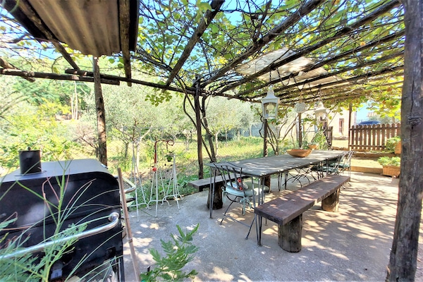 Foto van Vakantiehuis in Toscane bij Lucca - Vakantiehuis in Fiano Pescaglia - TerraceBalcony