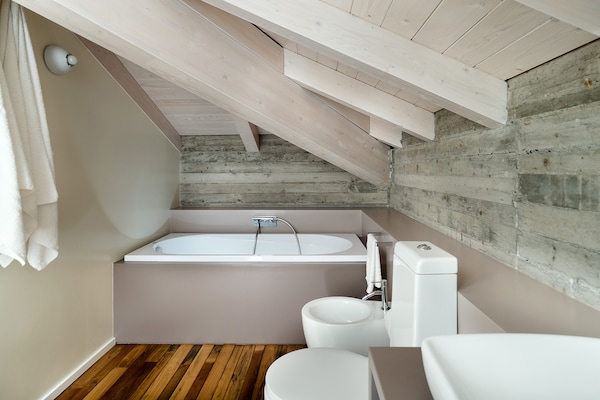 Foto van Villa in Zafferana bij Etna met Sauna - Vakantiehuis in Zafferana Etnea - BathRoom