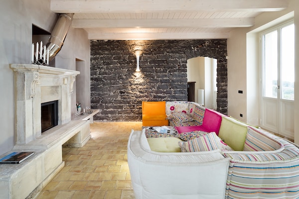 Foto van Villa in Zafferana bij Etna met Sauna - Vakantiehuis in Zafferana Etnea - LivingRoom