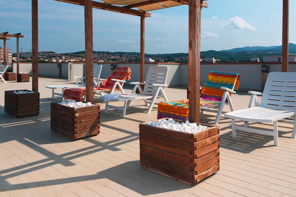 Foto van Appartement in San Vincezno vlakbij de zee - Vakantiehuis in San Vincenzo - terrace