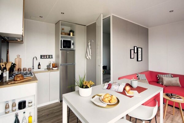 Foto van Waterpark voor kinderen in Valras-Plage - Vakantiehuis in Sérignan - LivingRoom